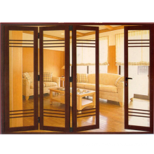 China supplier aluminium store door european style sliding folding door